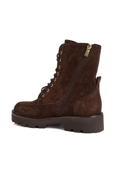  Divarese Kadın Kahverengi Süet Deri Bot