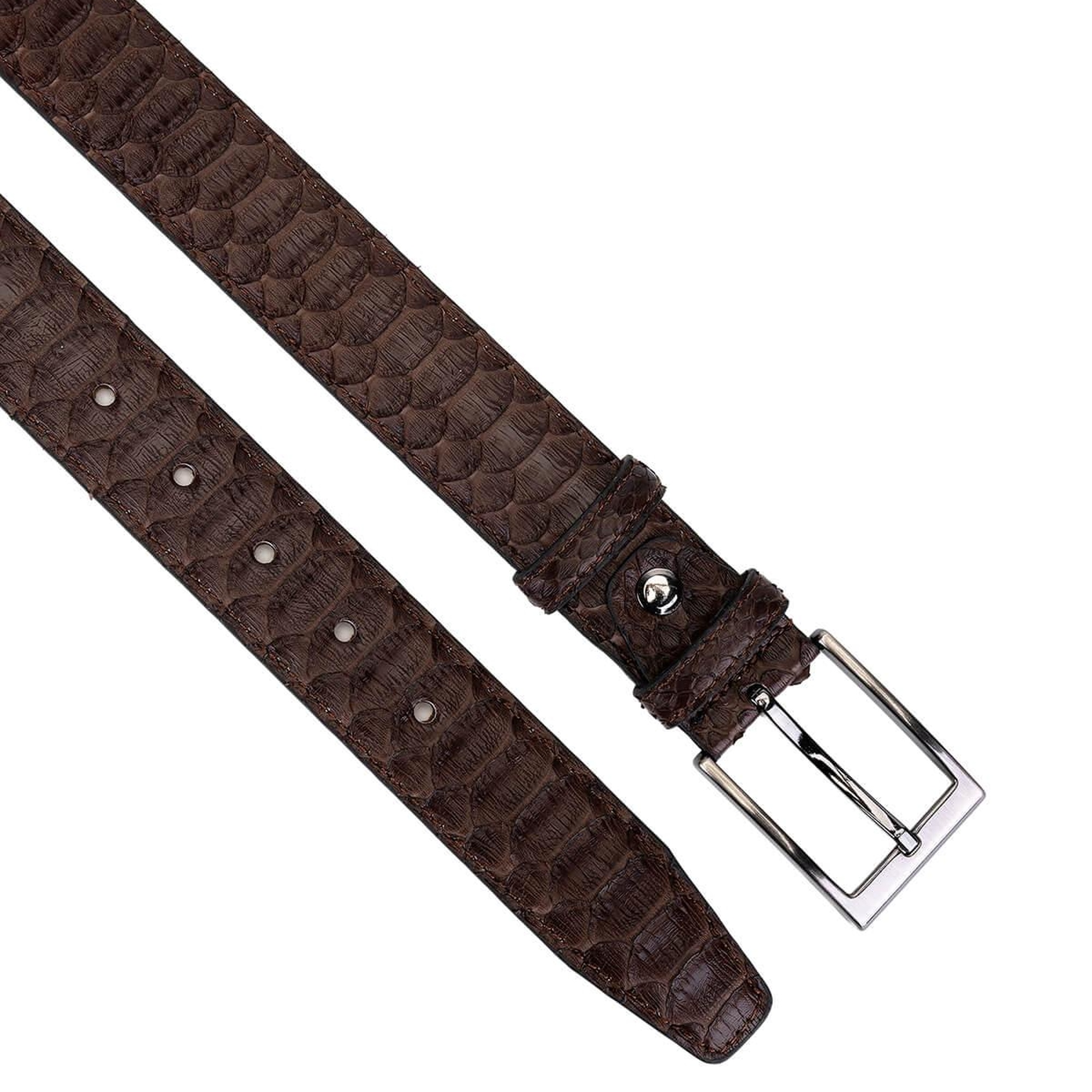 Tamer Tanca Erkek Hakiki Deri Kahverengi Kemer