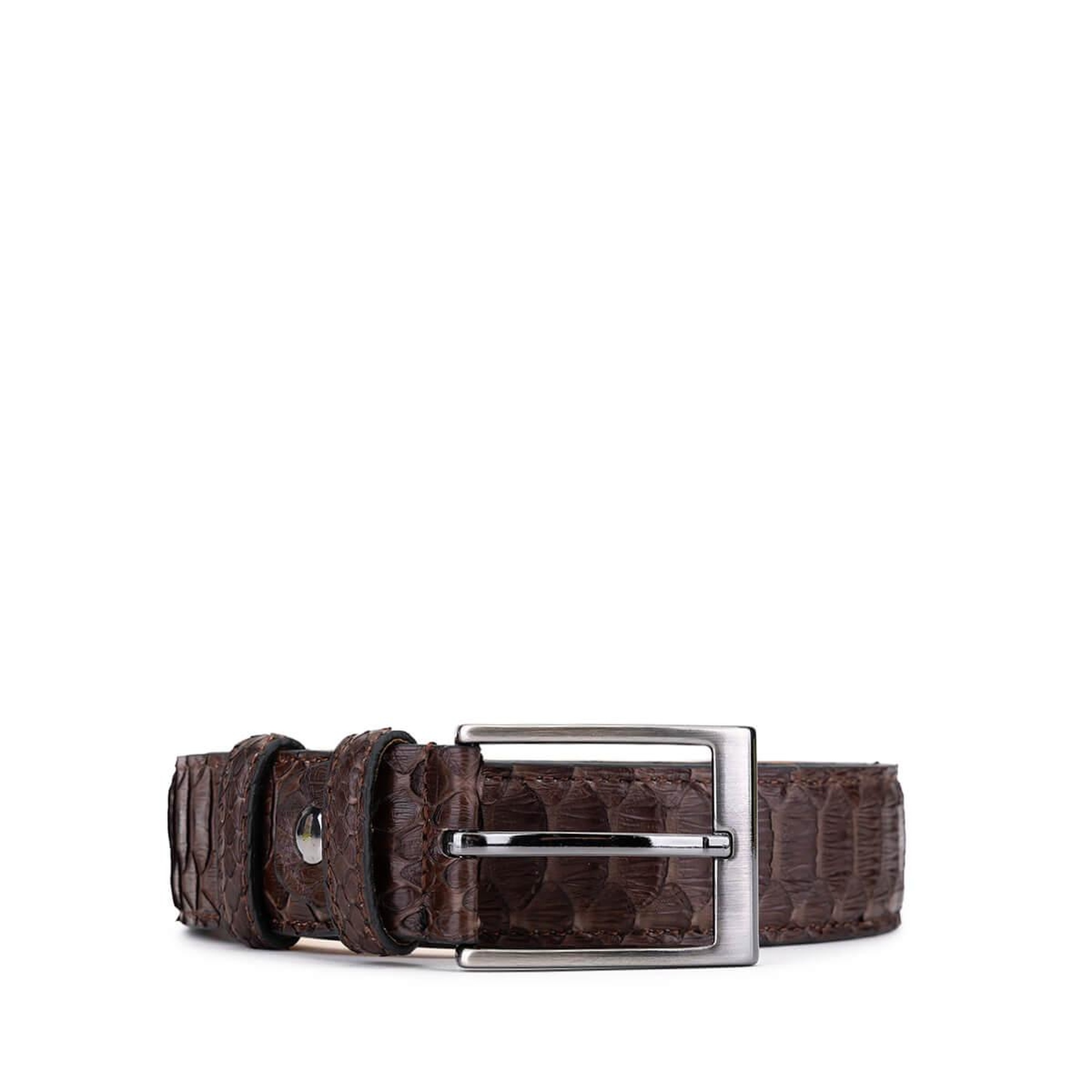 Tamer Tanca Erkek Hakiki Deri Kahverengi Kemer