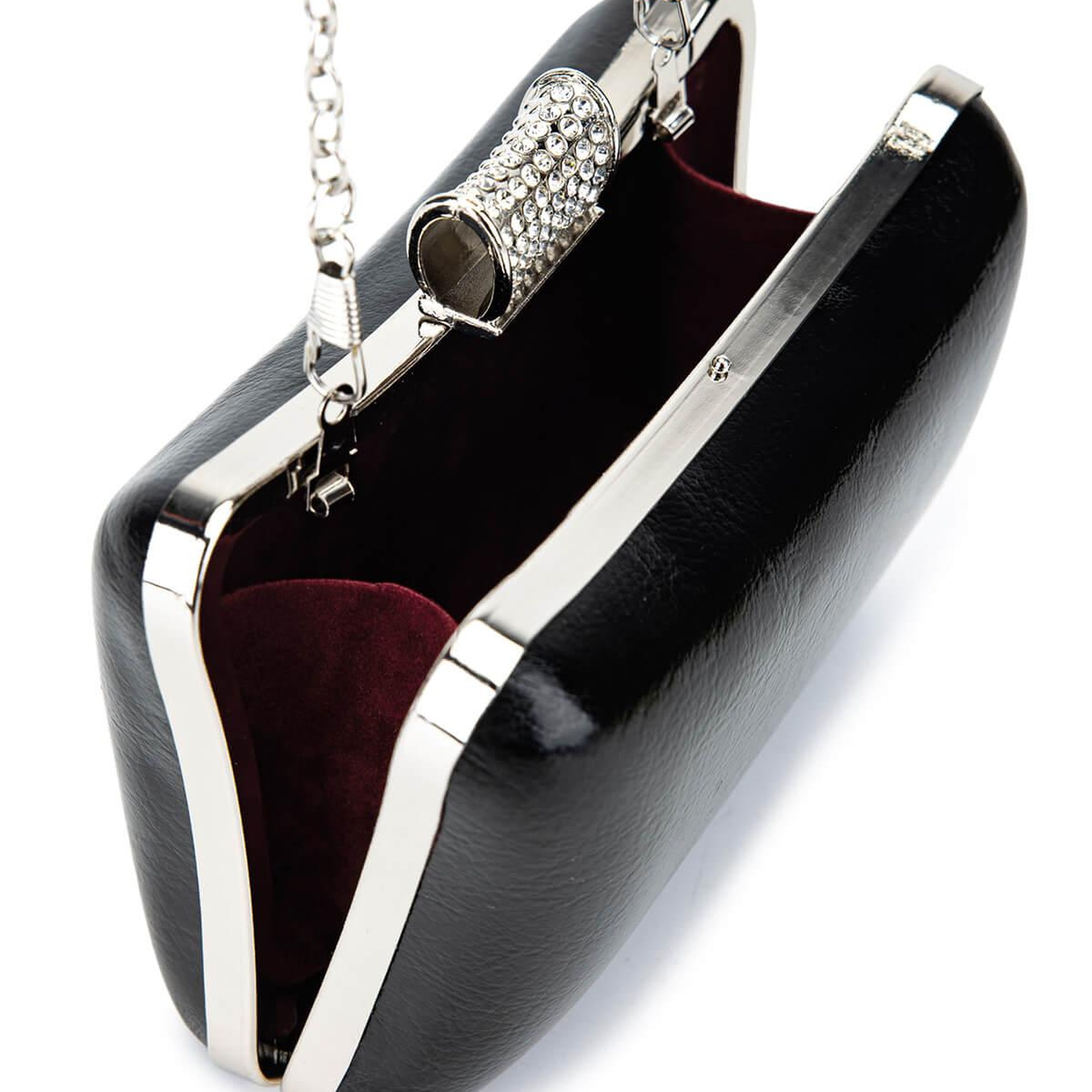 Tamer Tanca Kadın Vegan Siyah Abiye Çanta