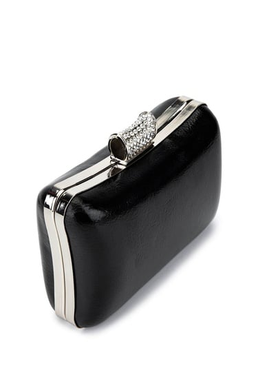  Tamer Tanca Kadın Vegan Siyah Abiye Çanta