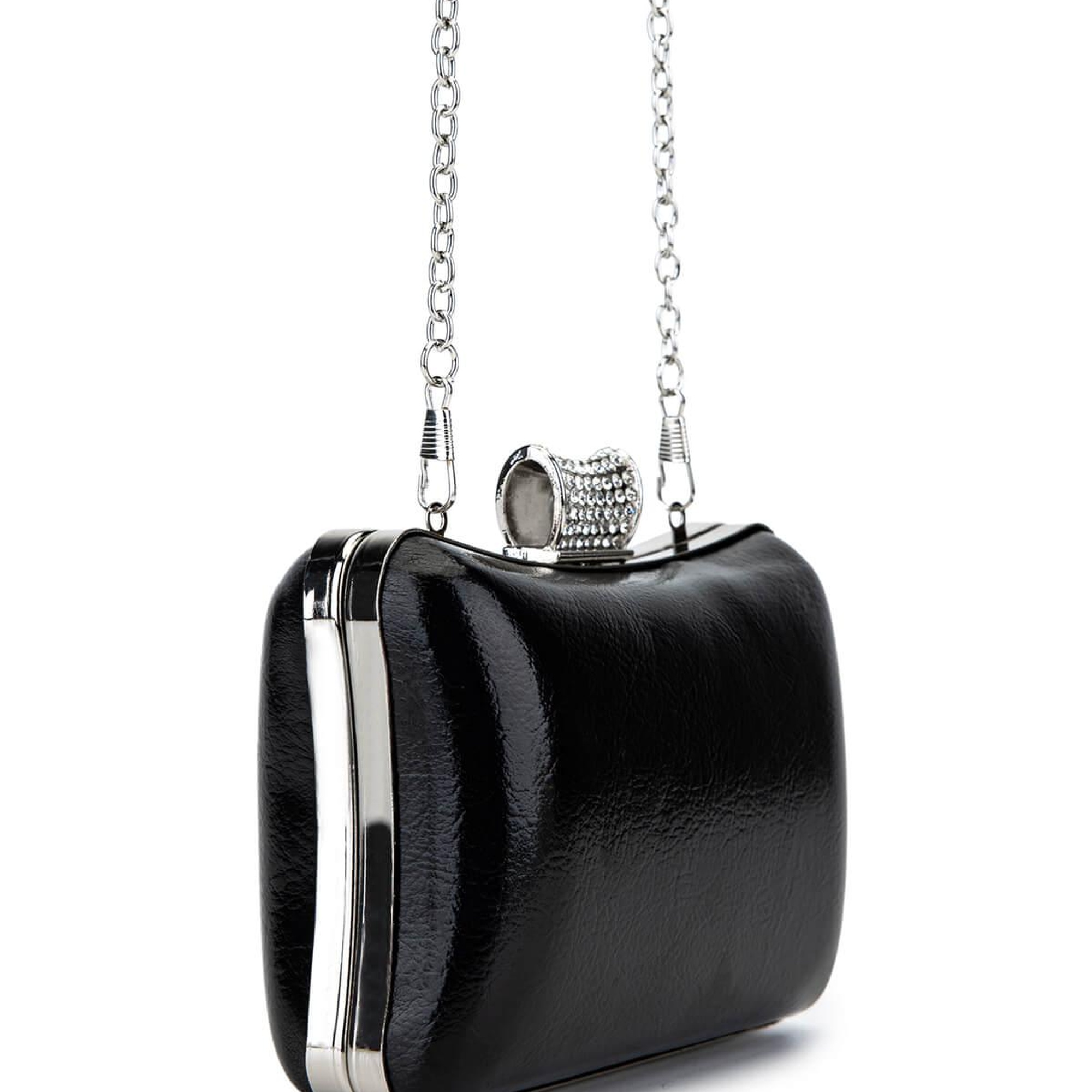 Tamer Tanca Kadın Vegan Siyah Abiye Çanta