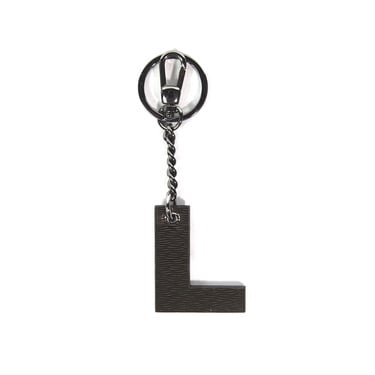  L Harfi Deri Anahtarlık