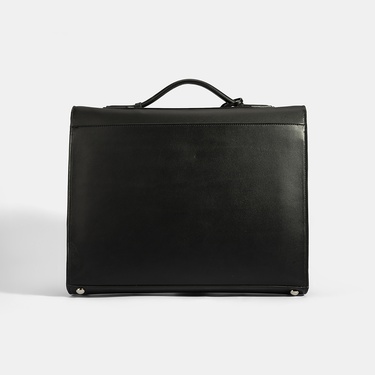  Erkek Siyah Deri Evrak Çantası