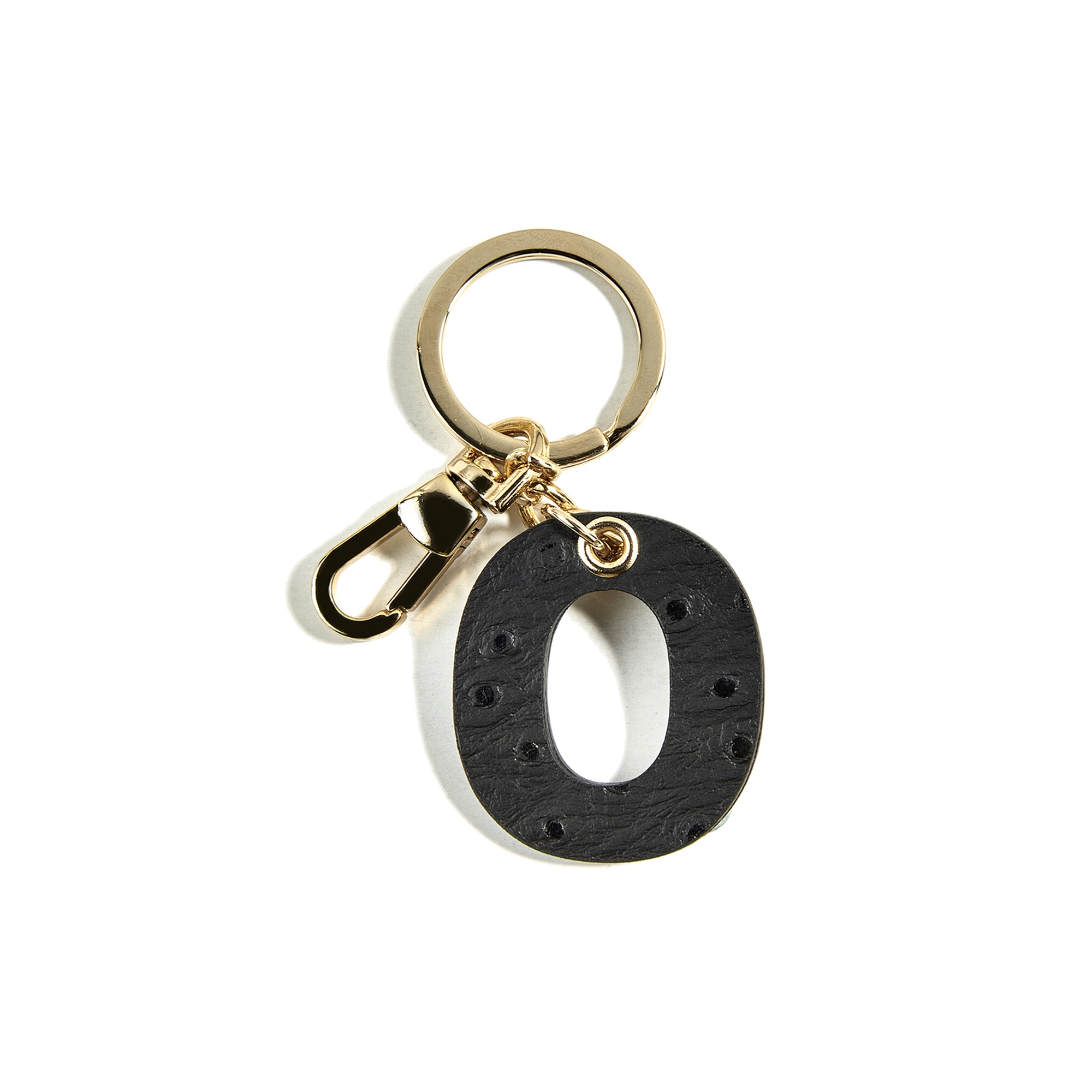 O Harfi Deri Anahtarlık