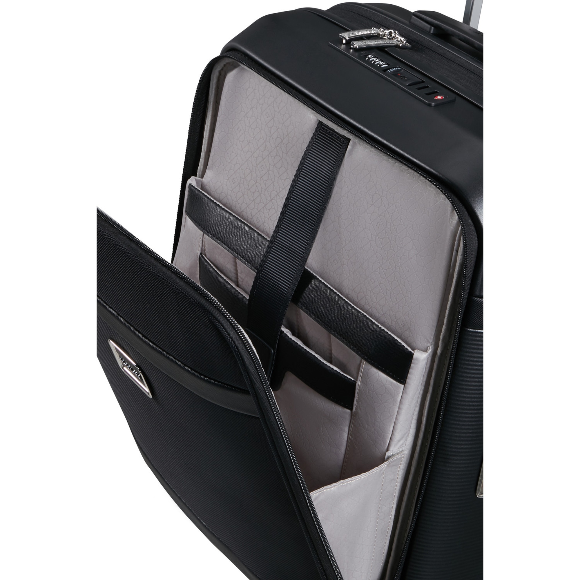 Samsonite Siyah Image Spinner Körüklü - 55/20 Kabin Boy Valiz