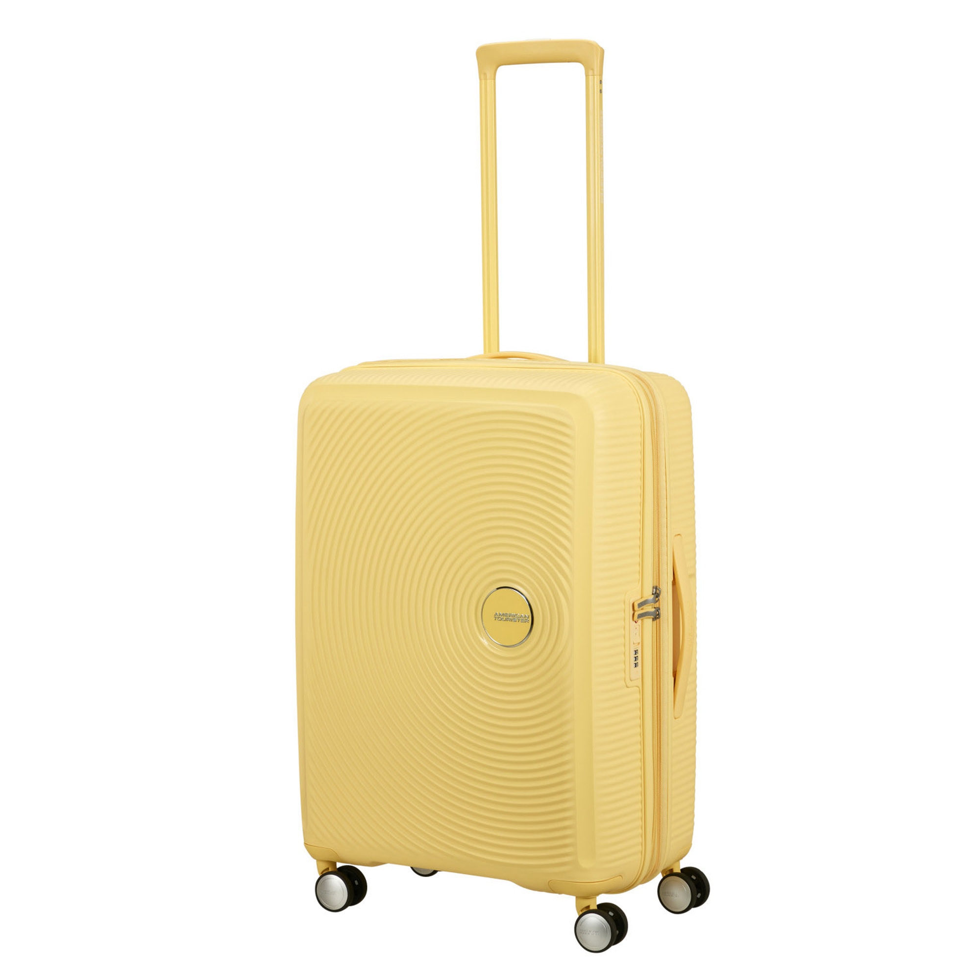 American Tourister Sarı Soundbox - 67 cm Orta Boy Sert Valiz