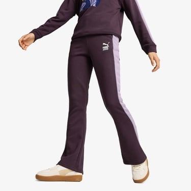  Puma Flared Tr Çocuk Mor Eşofman Altı