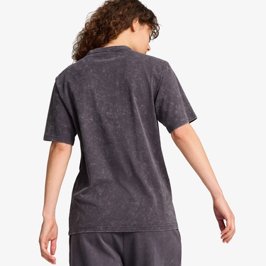  Puma Dare To Relaxed Washed Kadın Gri T-Shirt