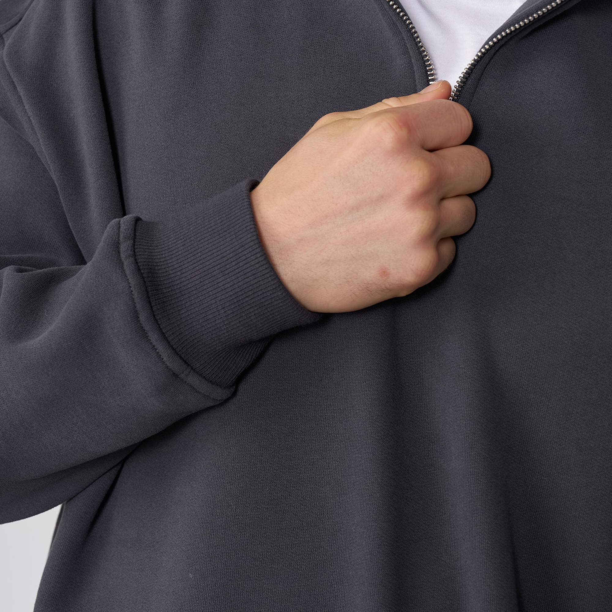 Dik Yaka Oversize Sweatshirt