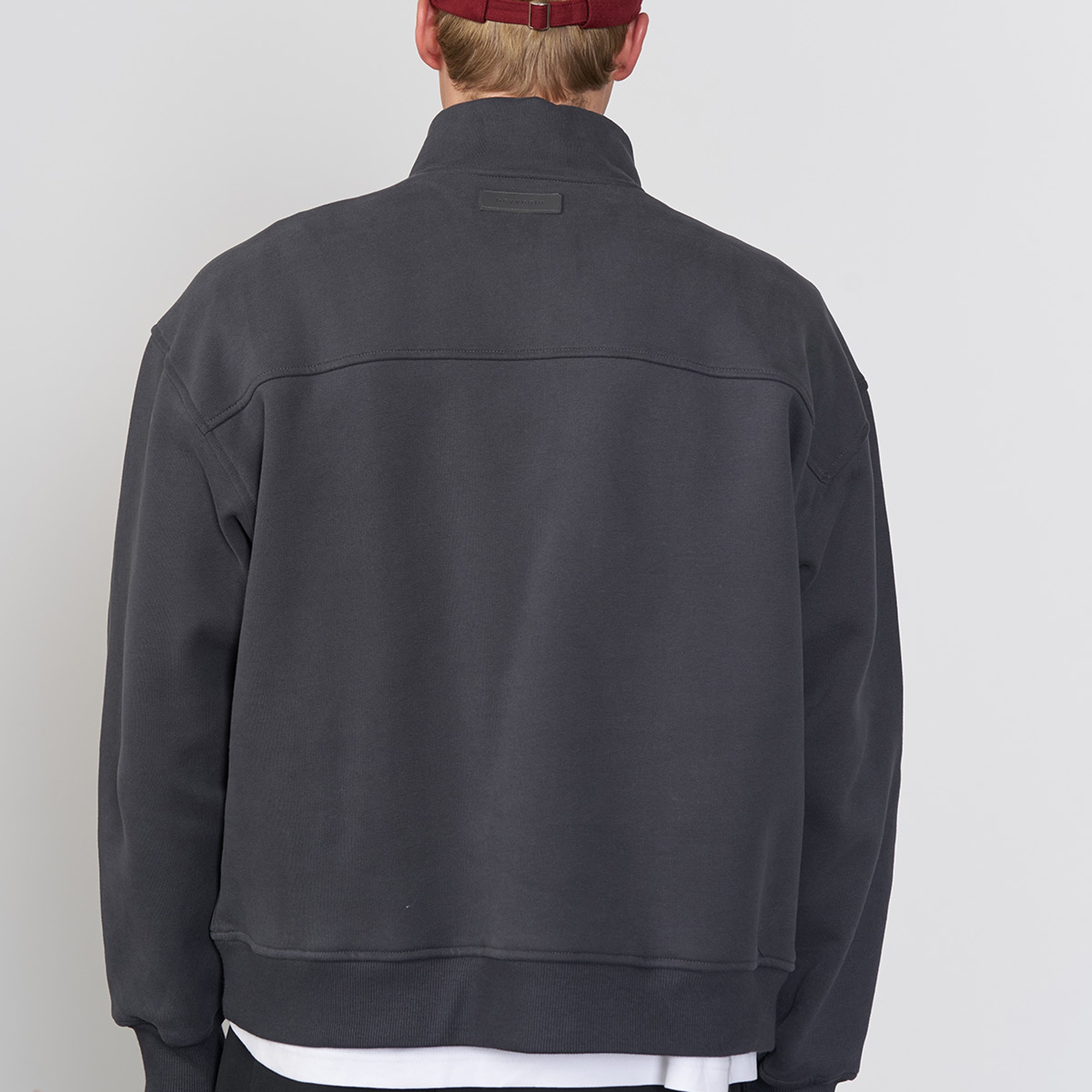 Dik Yaka Oversize Sweatshirt