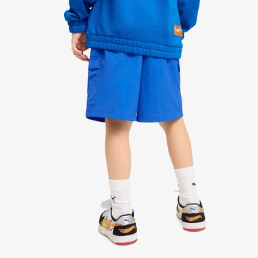  Puma X Hot Wheels Çocuk Lacivert Şort