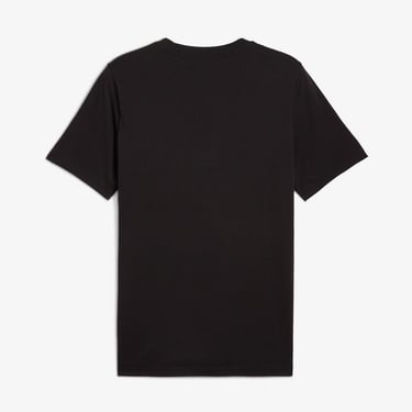  Puma Wardrobe Ess Graphic Erkek Siyah T-Shirt