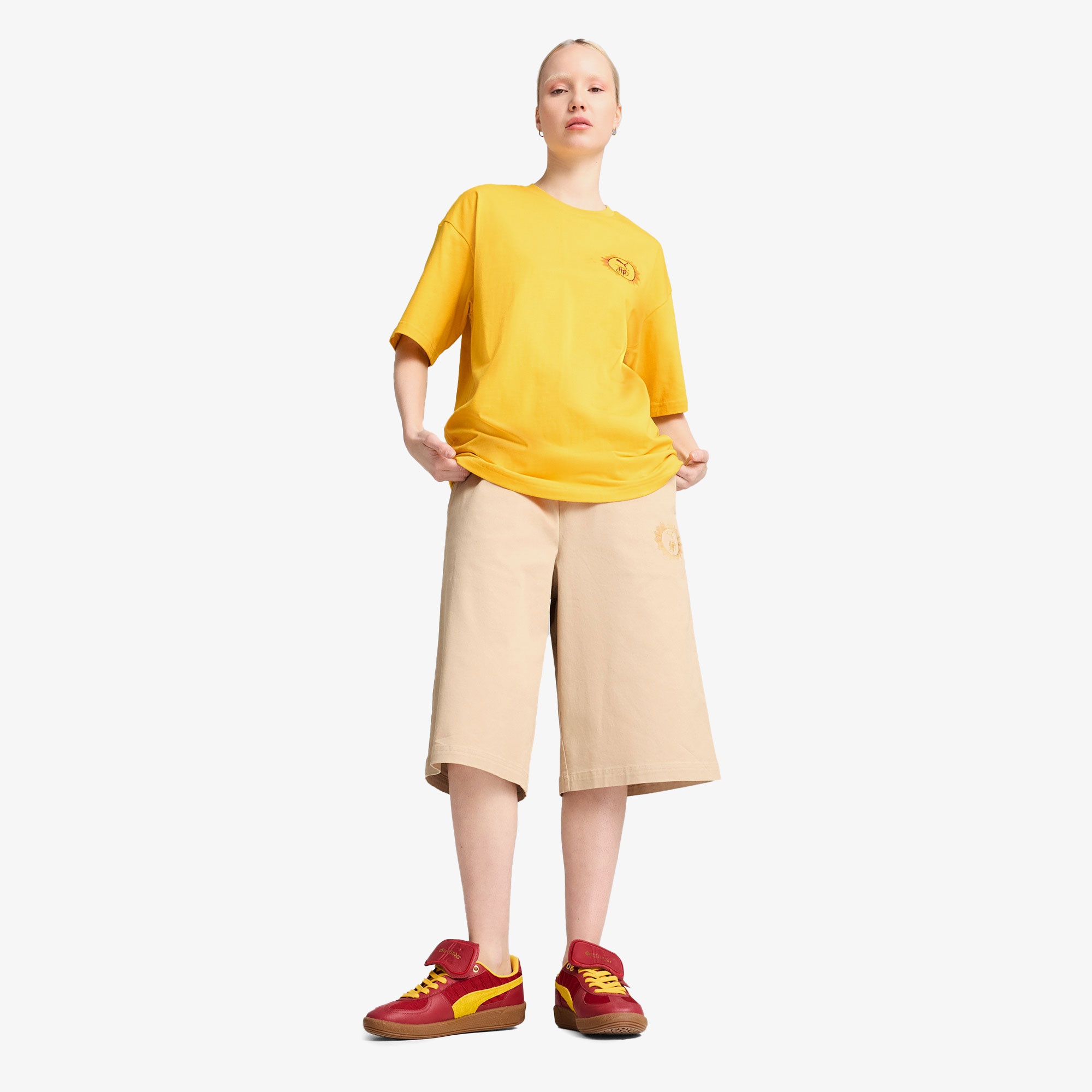 Puma X Harry Potter Erkek Sarı T-Shirt