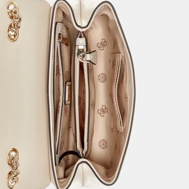  Guess Sunetra Kadın Krem Omuz Çantası