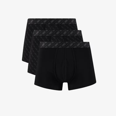  Guess Access 3'Lü Erkek Siyah Boxer