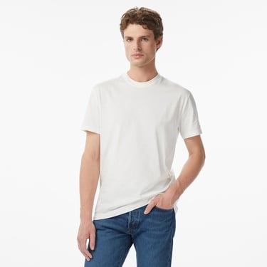  Tommy Jeans Regular Tonal Signature Erkek Beyaz T-Shirt