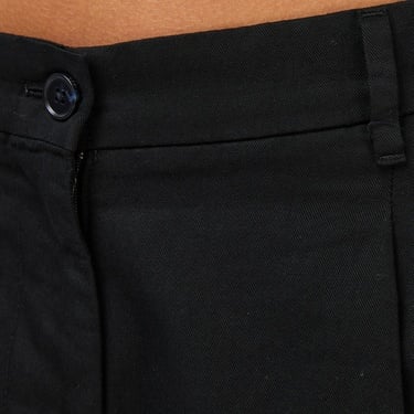  Tommy Hilfiger Tencel Linen Wide Leg Kadın Siyah Pantolon