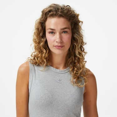  Calvin Klein Contour Kadın Gri Elbise