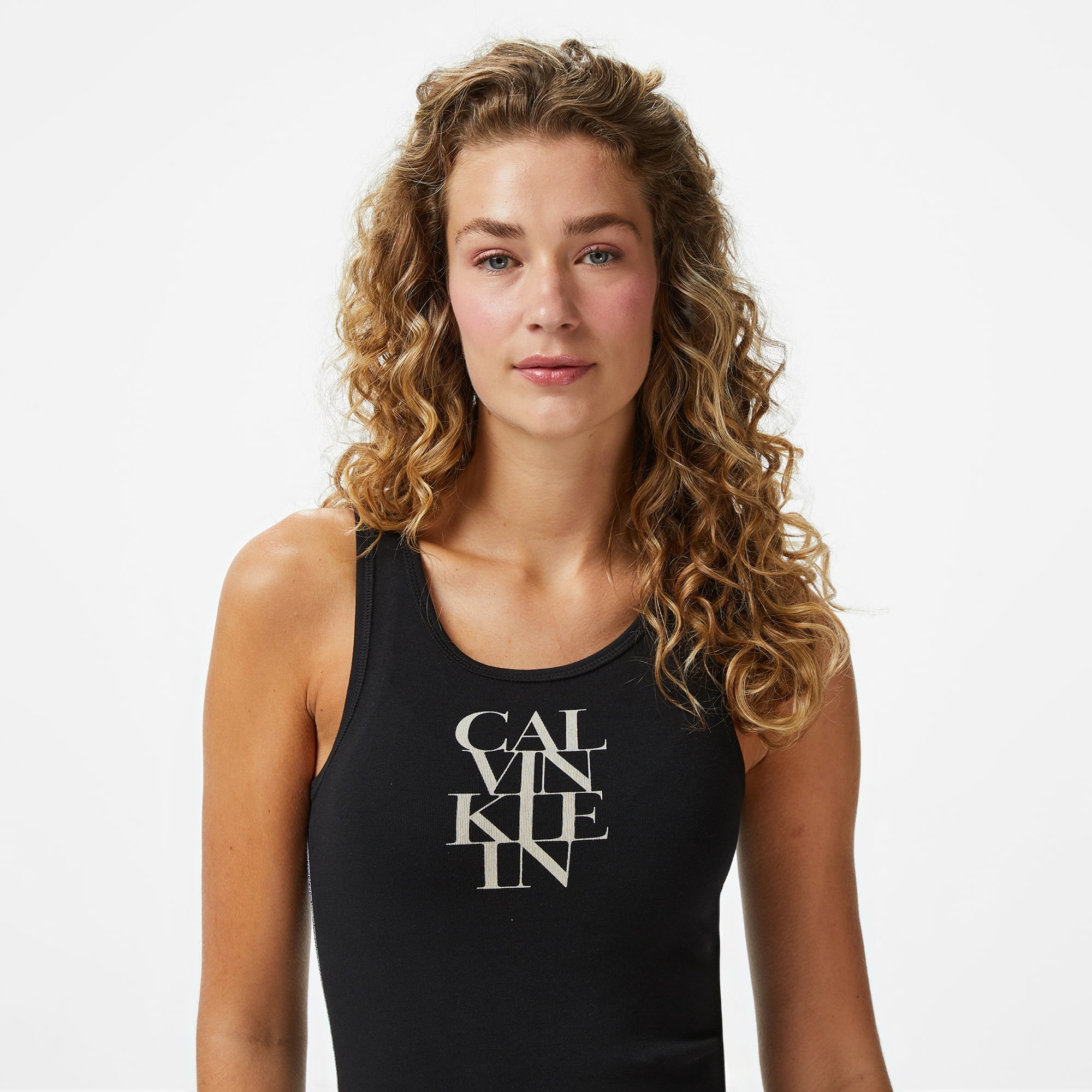 Calvin Klein Tank Kadın Siyah Elbise