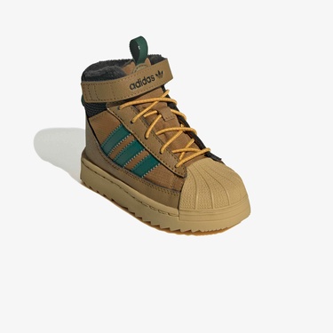  adidas Superstar Winter Trek Bebek Kahverengi Bot