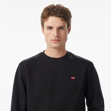  Levi's Core Crew Erkek Siyah Sweatshirt