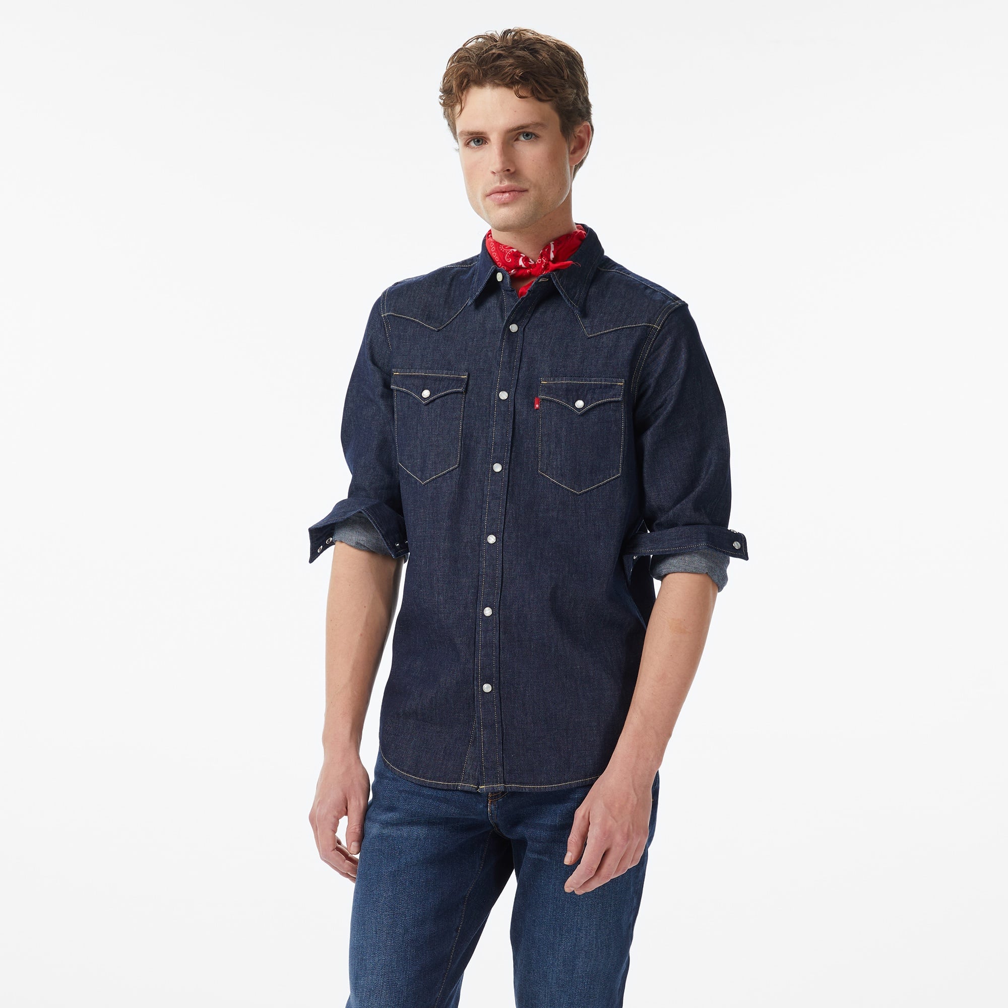 Levi's Classic Western Standard Erkek Mavi Gömlek