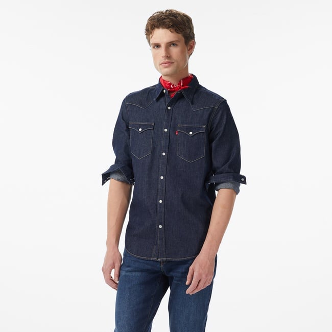  Levi's Classic Western Standard Erkek Mavi Gömlek