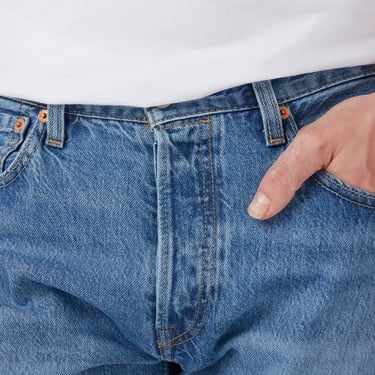  Levi's 501 Original Local Rinse Erkek Koyu Mavi Jean