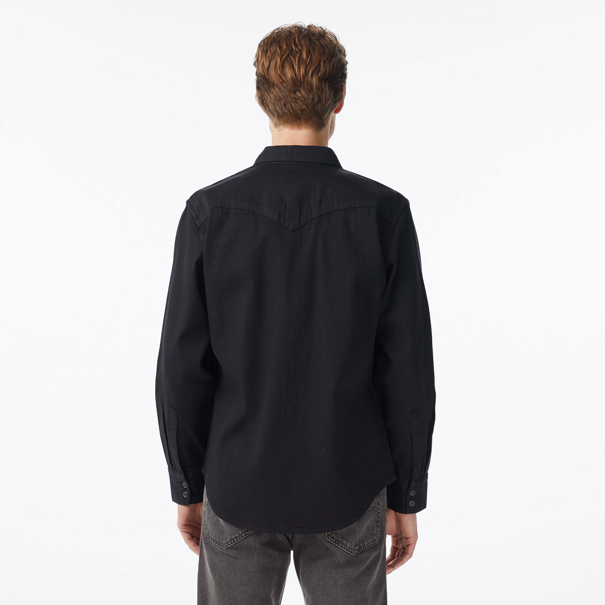 Levi's Barstow Western Standard Erkek Siyah Gömlek