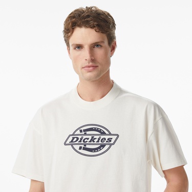  Dickies Forth Shaw Erkek Beyaz T-Shirt