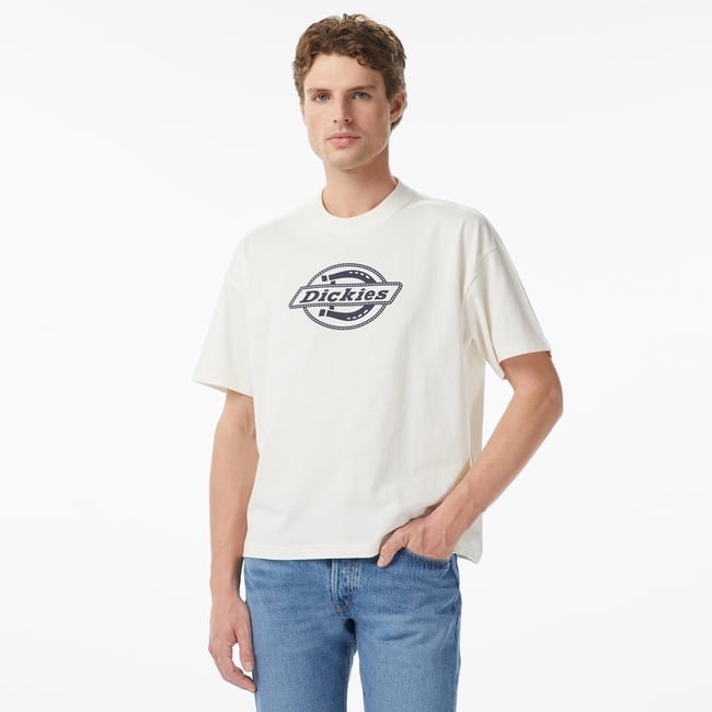  Dickies Forth Shaw Erkek Beyaz T-Shirt