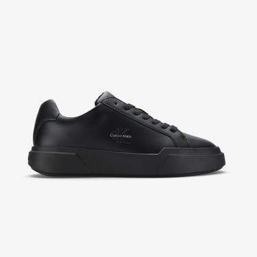  Calvin Klein Chunky Cupsole Lace Up Erkek Siyah Sneaker