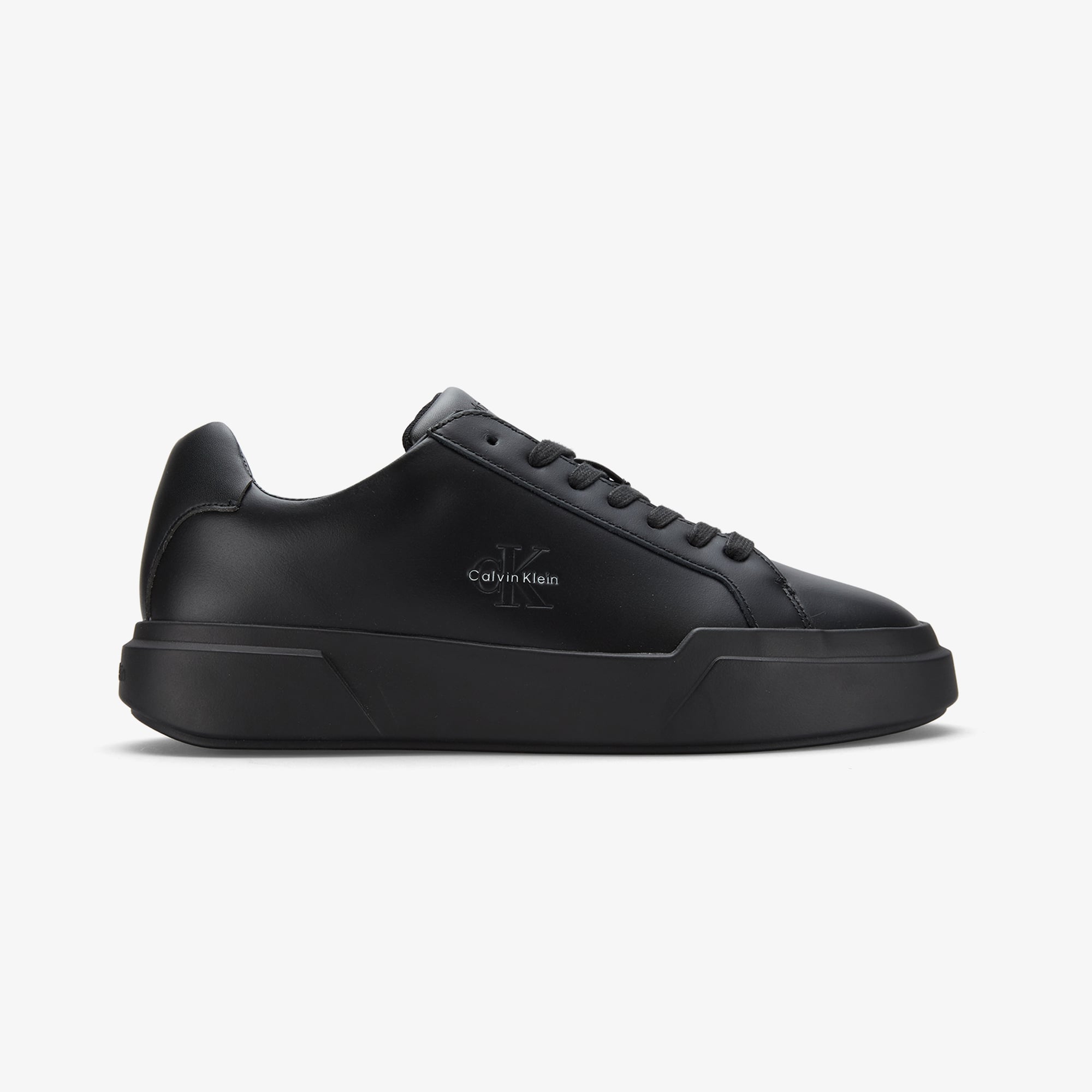  Calvin Klein Chunky Cupsole Lace Up Erkek Siyah Sneaker