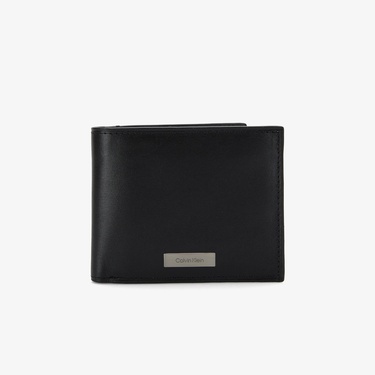  Calvin Klein Plaque Erkek Siyah Cüzdan