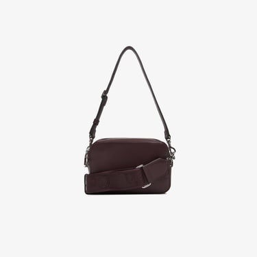  Calvin Klein Webbing Double Strap Camera Kadın Kırmızı El Çantası