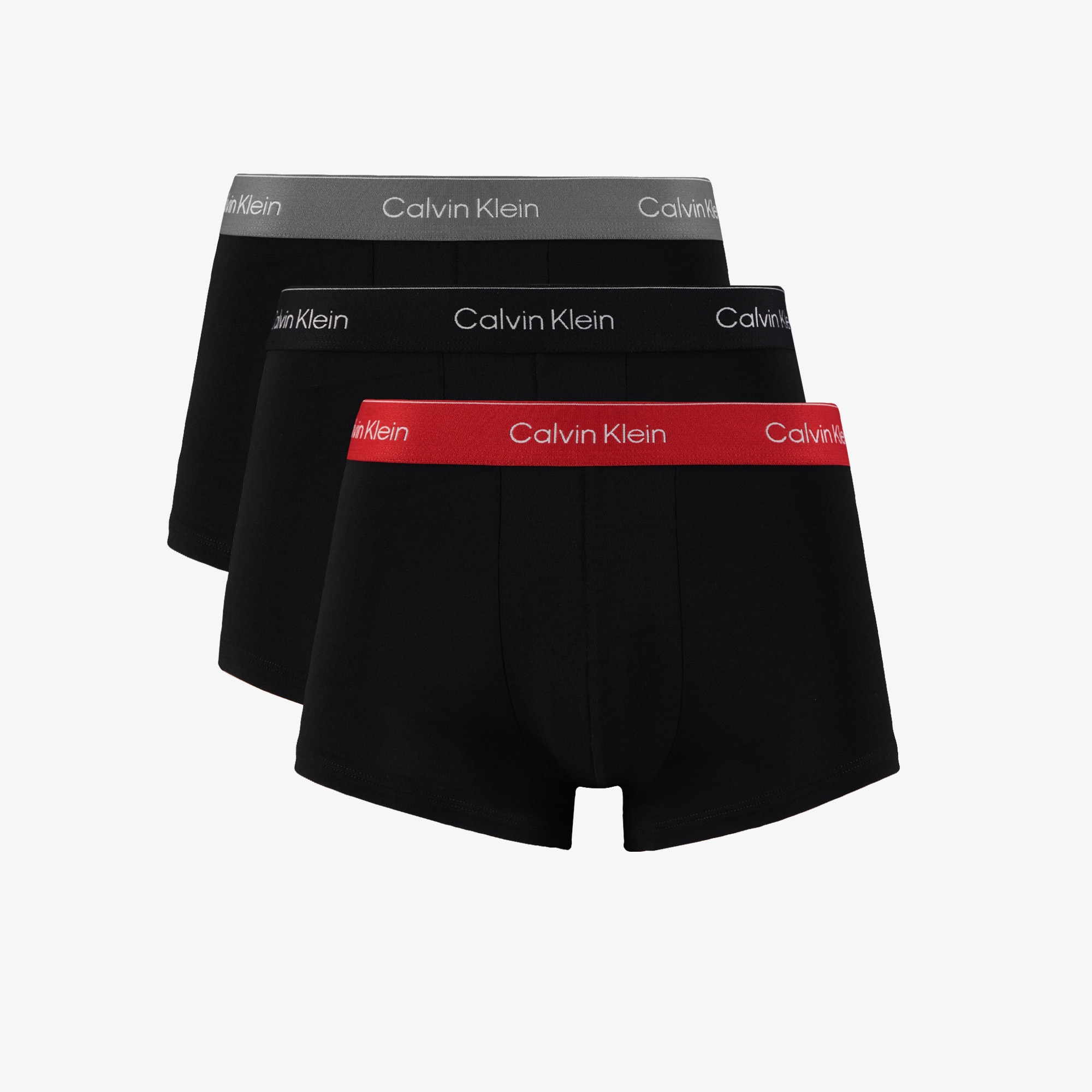 Calvin Klein Low Rise 3' Lü Erkek Siyah Boxer