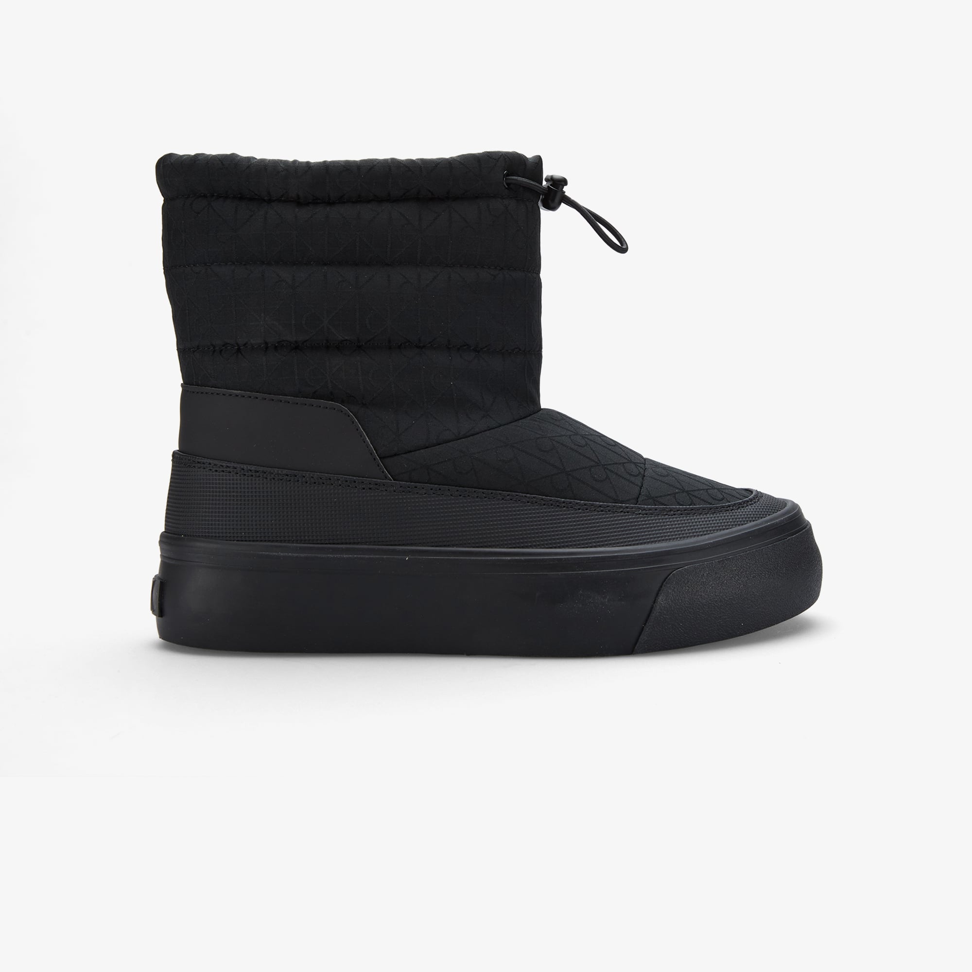  Calvin Klein Flatf Mix Kadın Siyah Sneaker