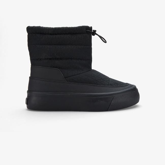  Calvin Klein Flatf Mix Kadın Siyah Sneaker