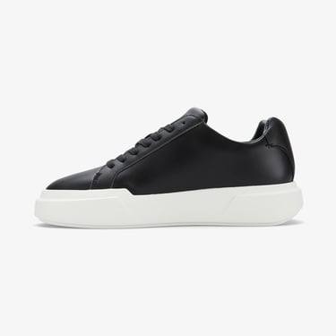  Calvin Klein Chunky Cupsole Lace Up Kadın Siyah Sneaker