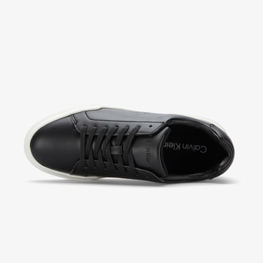  Calvin Klein Chunky Cupsole Lace Up Kadın Siyah Sneaker
