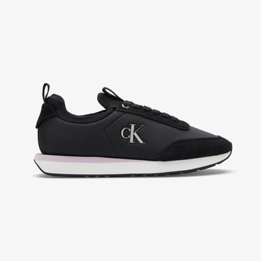  Calvin Klein Retro Runner Sock Nylon Kadın Siyah Sneaker