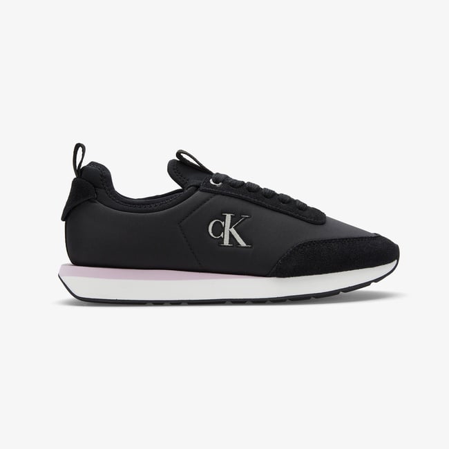  Calvin Klein Retro Runner Sock Nylon Kadın Siyah Sneaker