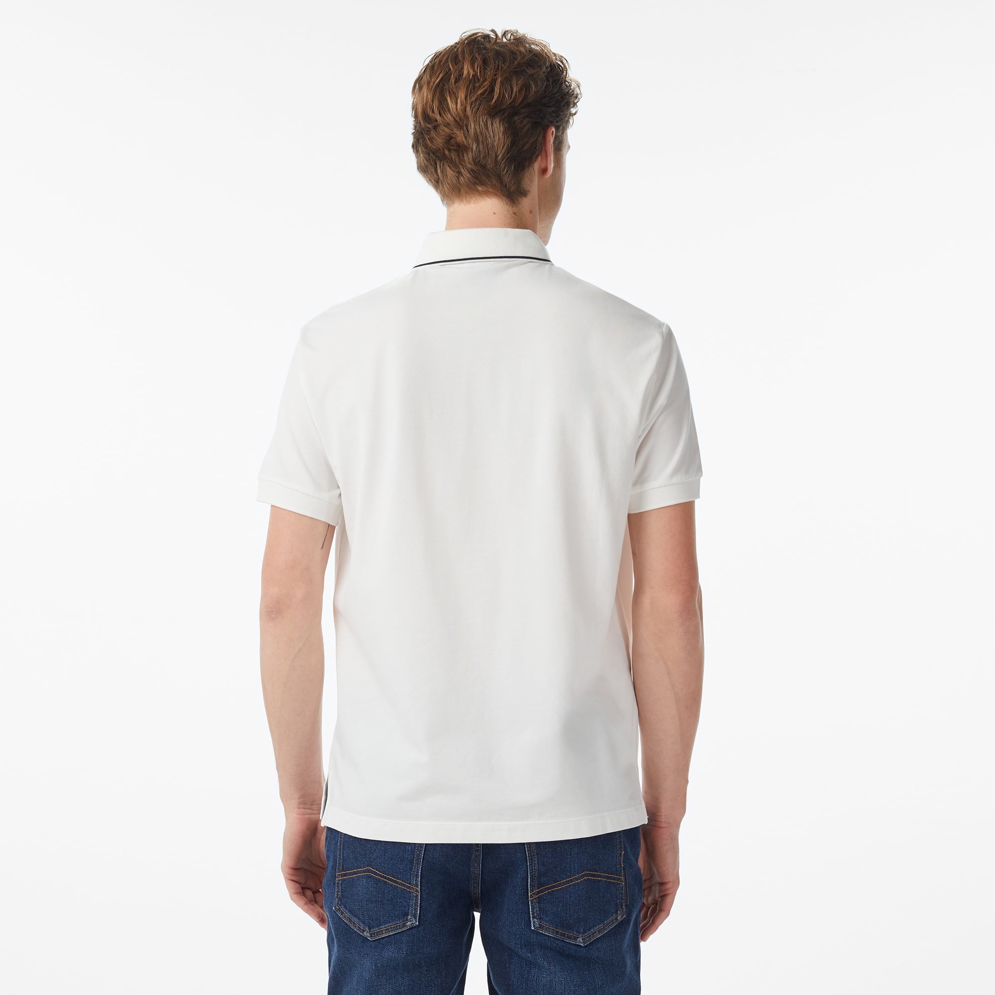 Armani Exchange Erkek Beyaz Polo