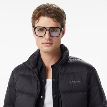  Armani Exchange Erkek Siyah Ceket