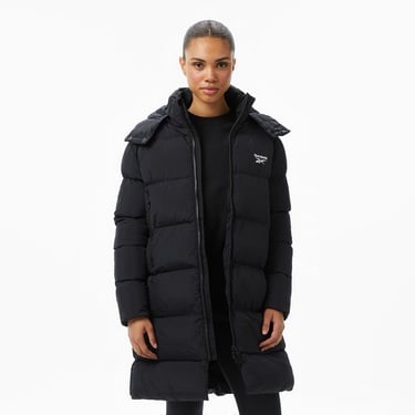  Reebok Invierno Kadın Siyah Mont