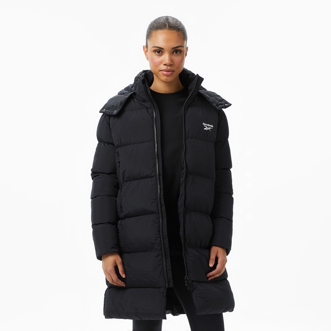  Reebok Invierno Kadın Siyah Mont