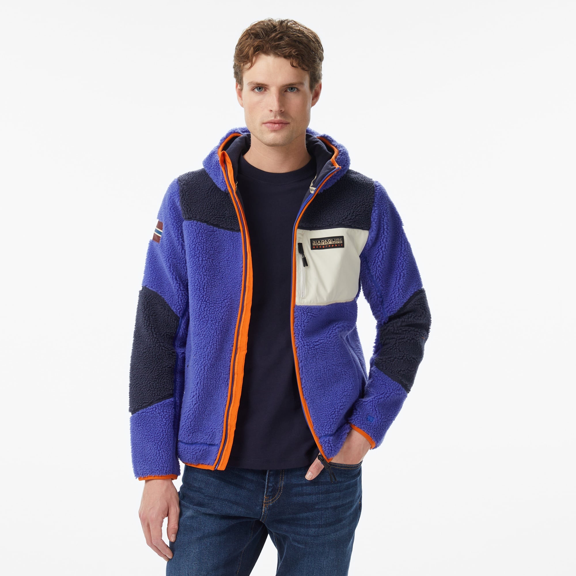 Napapijri Yupik Erkek Mavi Sweatshirt