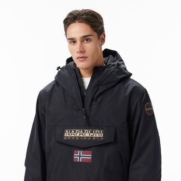 Napapijri Rainforest Next Erkek Siyah Ceket