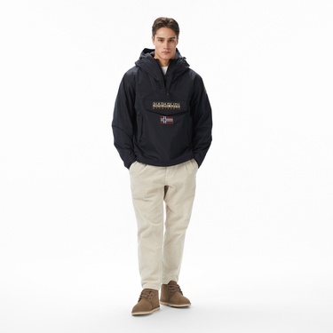  Napapijri Rainforest Next Erkek Siyah Ceket